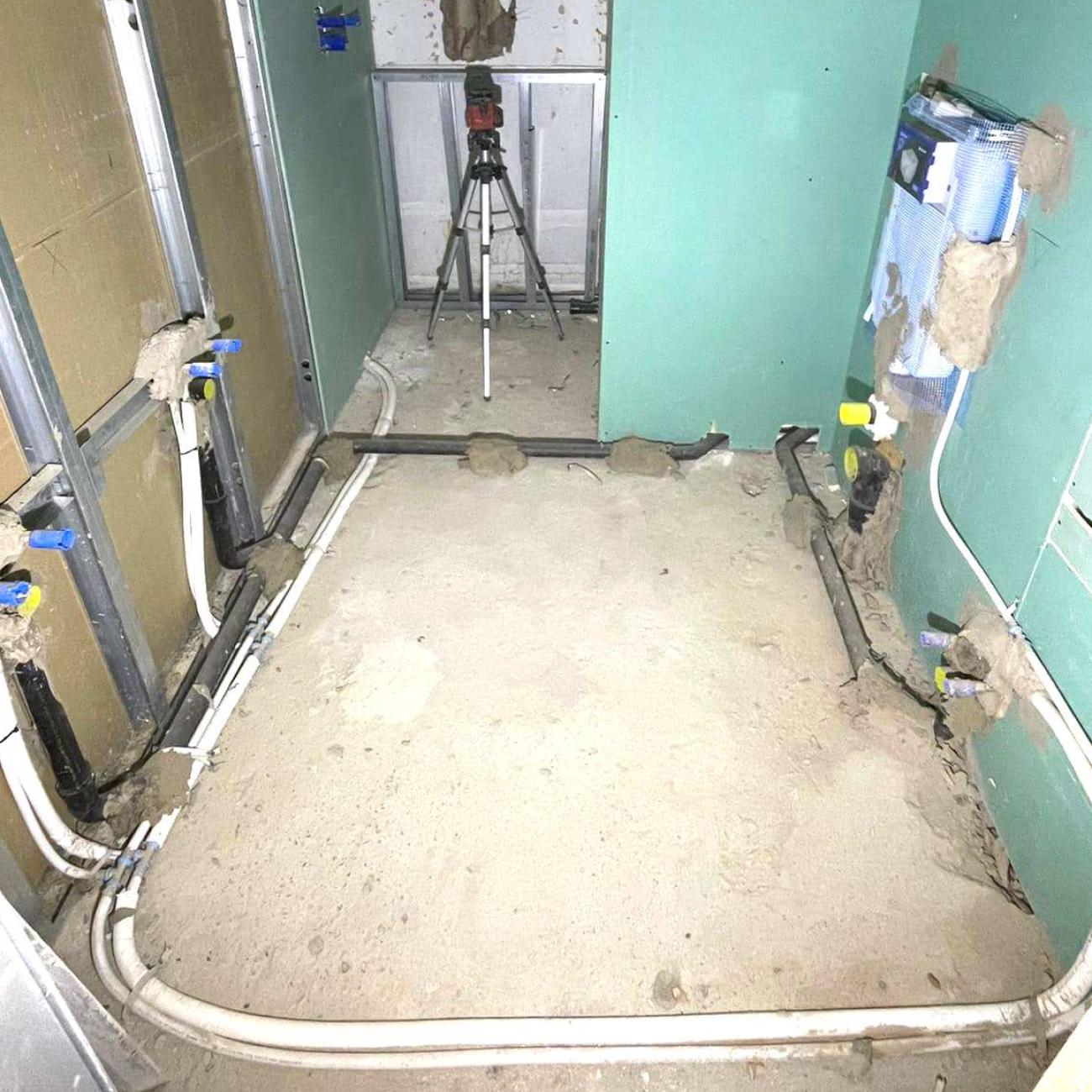 Realizzazione impianto idrico-sanitario in un bagno 